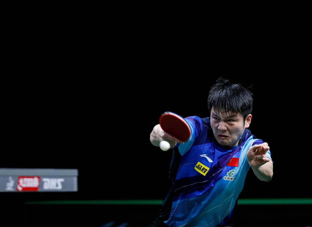 Beim WTT Champions Turnier schied Fan Zhendong völlig überraschend schon im Achtelfinale aus.