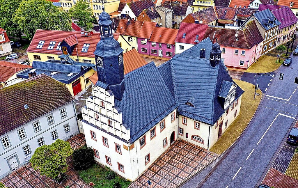 Im Rathaus soll eine Multimedia-Projektion installiert werden.