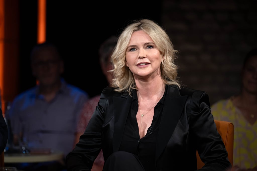 Veronica Ferres bei der Aufzeichnung der Radio Bremen Talkshow „3nach9“. Die Schauspielerin steht nach eigenen Angaben für einen US-Kinofilm mit Pierce Brosnan vor der Kamera.