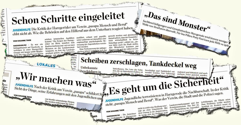 Nicht nur aktuell steht die Jugenshilfeeinrichtung in Harzgerode in der Kritik. Bereits im vergangenen Jahr wurden von ihm betreute Jugendliche in dem Harz-Ort auffällig.