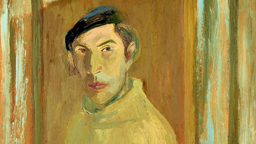 Alexander Camaro: „Selbstportrait“ (Öl auf Hartfaser, 1946)