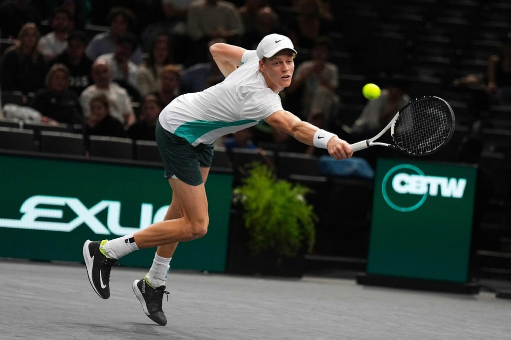 Tritt nicht zu seinem Achtelfinale in Paris-Bercy an: Jannik Sinner.