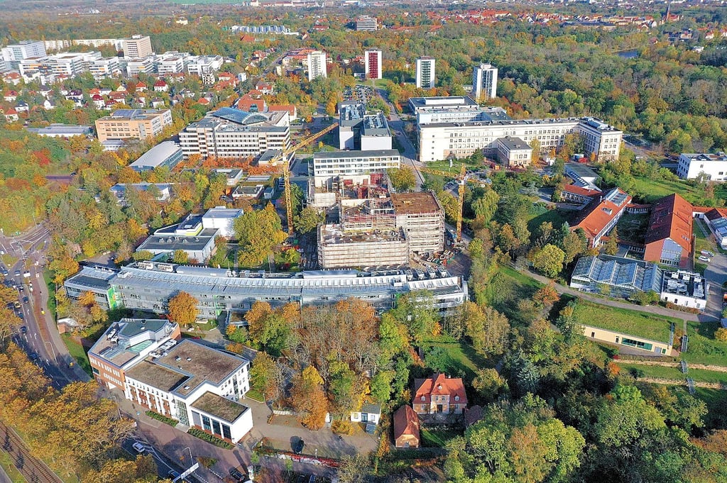 Das Technologie- und Gründerzentrum erstreckt sich derzeit auf gut 30.000 Quadratmetern. Schon ab 2024 wird der Campus erweitert.