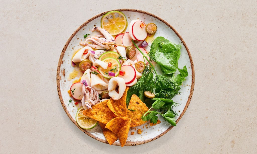 Nicht nur Fisch, sondern auch kleine Tintenfische eignen sich für Ceviche, etwa als Calamaretti-Ceviche.