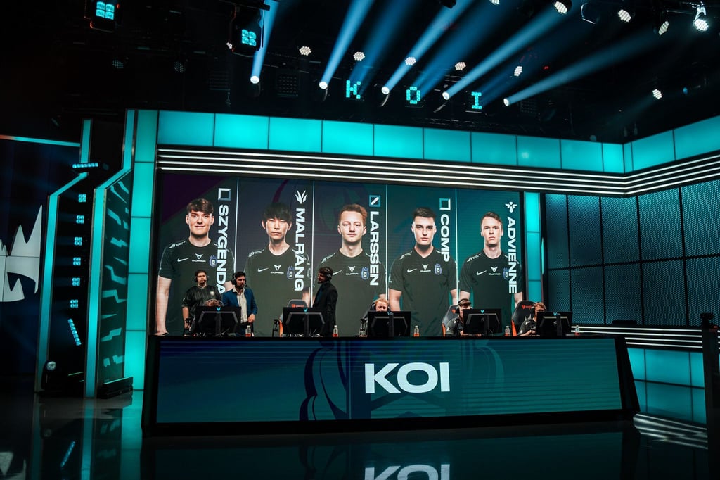 Koi verabschiedet sich nach einem schwachen Jahr wieder aus der LoL-Liga LEC.