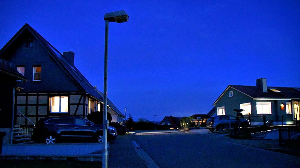 Die Laternen in der Straße Bockslehde in Benneckenstein funktionieren seit Anfang September nicht mehr.