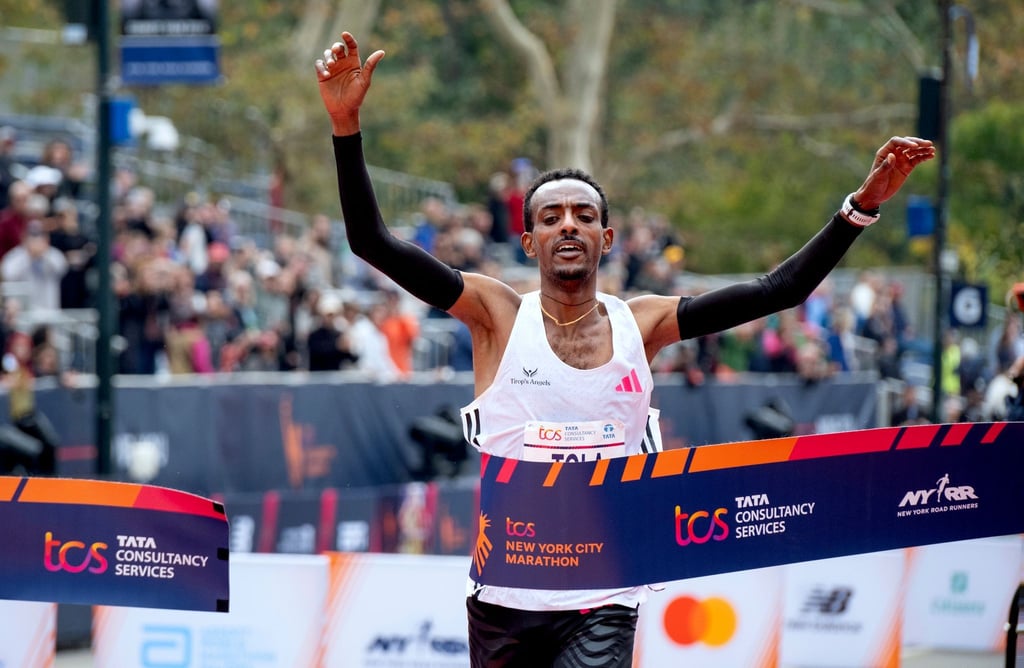 Knackte beim New-York-Marathon den Streckenrekord: Tamirat Tola.