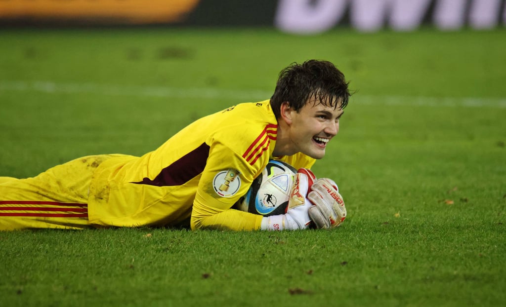 Tim Schreiber vom 1. FC Saarbrücken war einer der Pokalhelden beim Sieg des Drittligisten gegen den FC Bayern München.