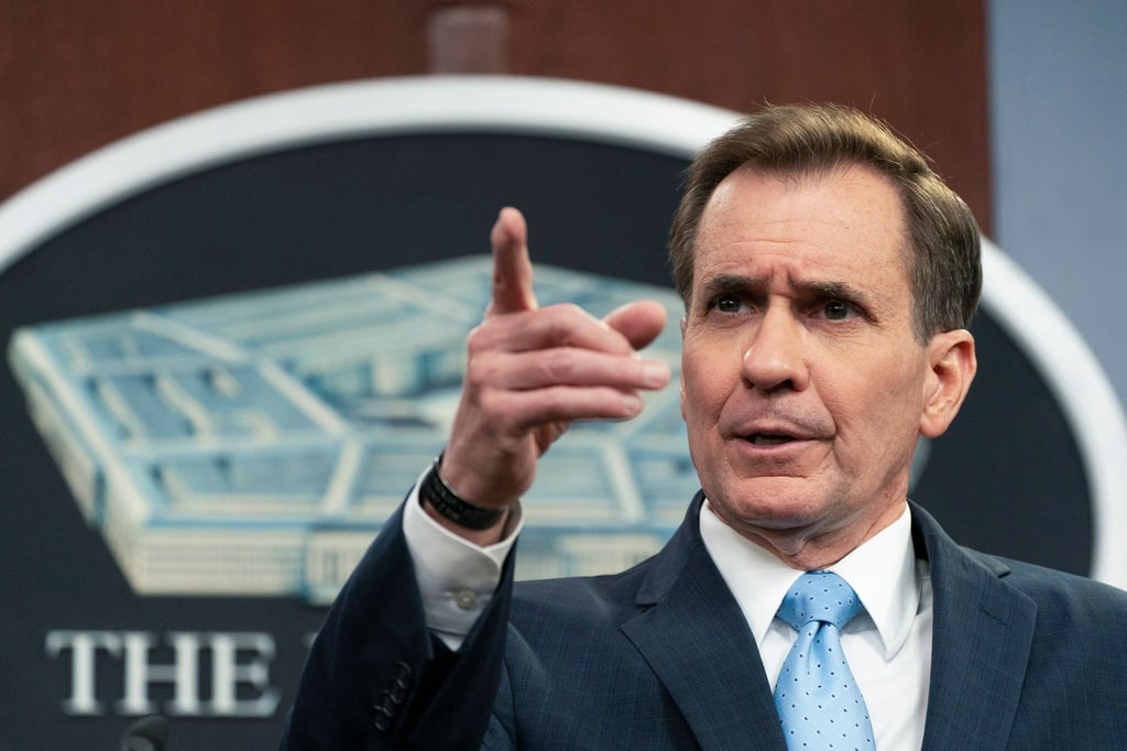 „Wir werden natürlich alles tun, was wir tun müssen, um unsere Truppen im Irak und in Syrien zu schützen“: John Kirby.