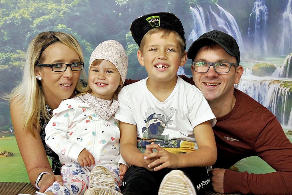 Der gebürtige Zeitzer David Mengel, der in Possenhain arbeitet, lebt mit den Kindern Luca (8) und Sophia (3) und seiner Partnerin Franziska mittlerweile in Gera.