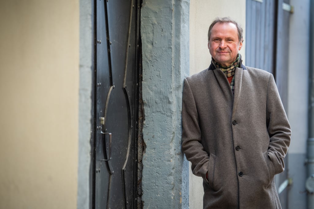 Ist als Gastschauspieler für zwei Inszenierungen nach Naumburg gekommen: Wolfgang Mondon.