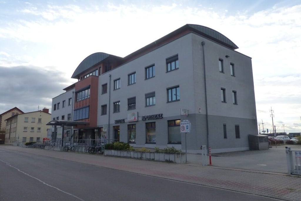 In diesem Bitterfelder Ärztehaus erfolgte der Messerangriff.