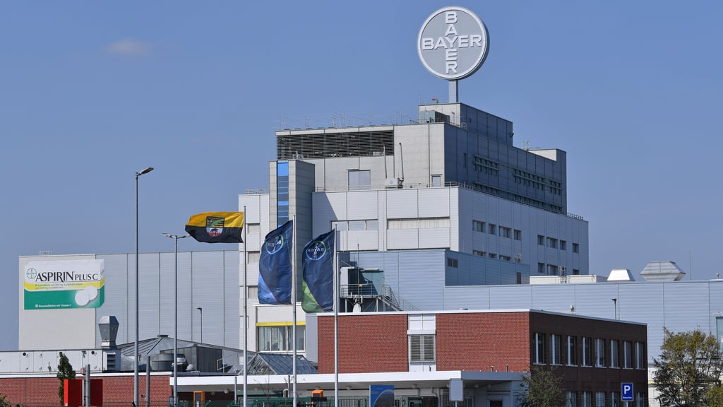 Im Bayer-Werk im Chemiepark Bitterfeld-Wolfen arbeiten rund 480 Beschäftigte.