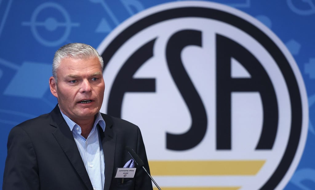 Präsident des Fußballverband Sachsen-Anhalt: Holger Stahlknecht.