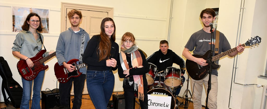 Gymnasium Francisceum Zerbst: Nachwuchsband Chromatic.