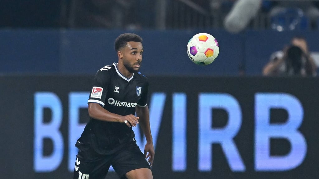 Leon Bell Bell vom 1. FC Magdeburg könnte bald Nationalspieler für Kamerun sein.