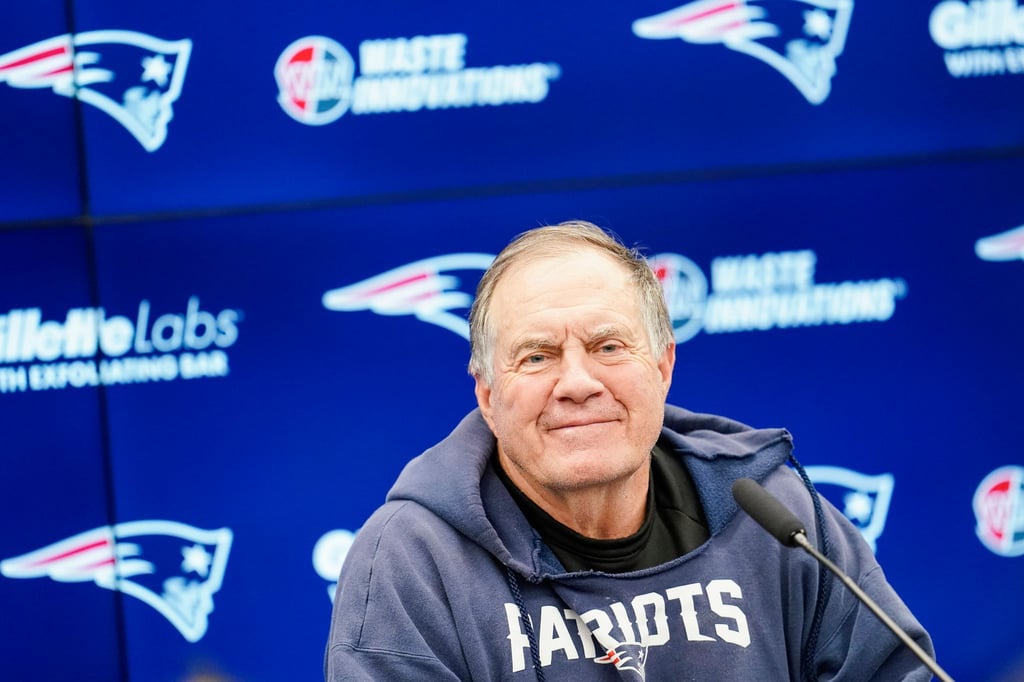 Patriots-Coach Bill Belichick.