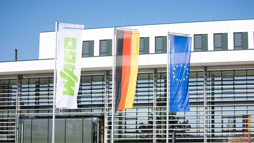 Das Communication Center der WAGO-Gruppe am Mindener Stammsitz.