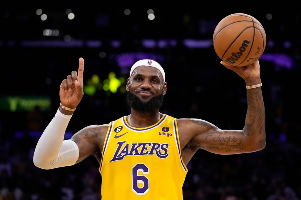 LeBron James ist in seiner 21. NBA-Saison.