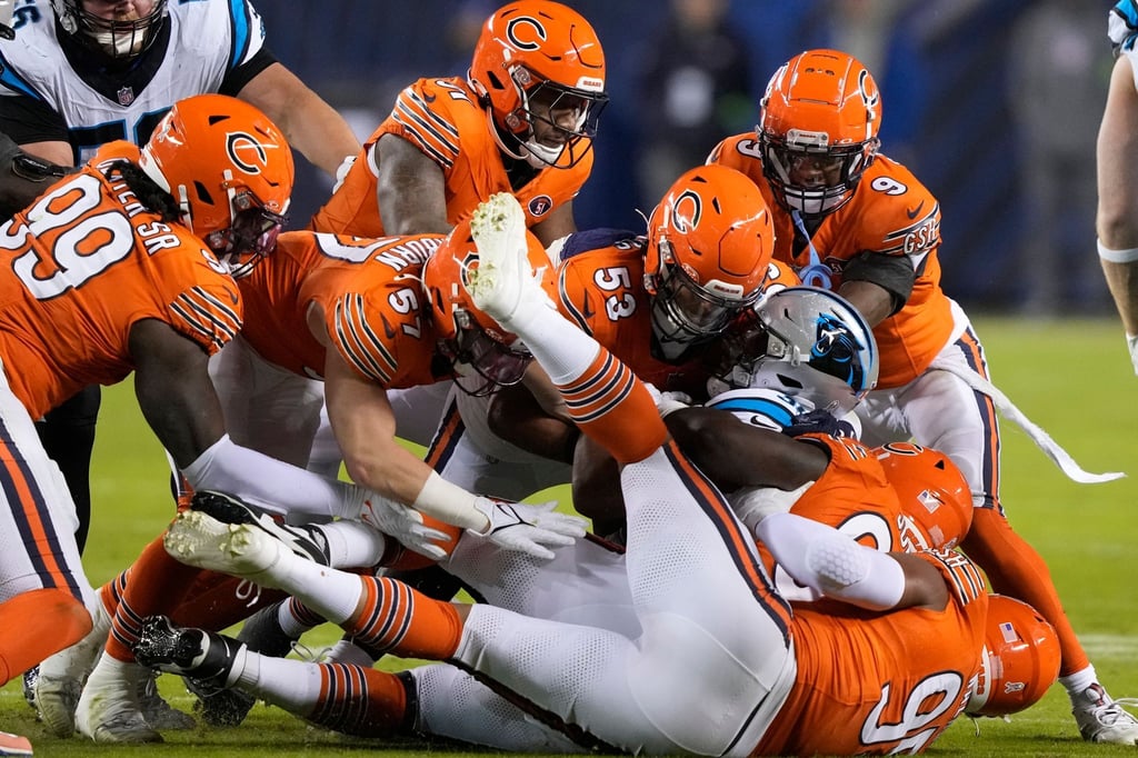 Die Chicago Bears besiegten die Carolina Panthers mit 16:13.