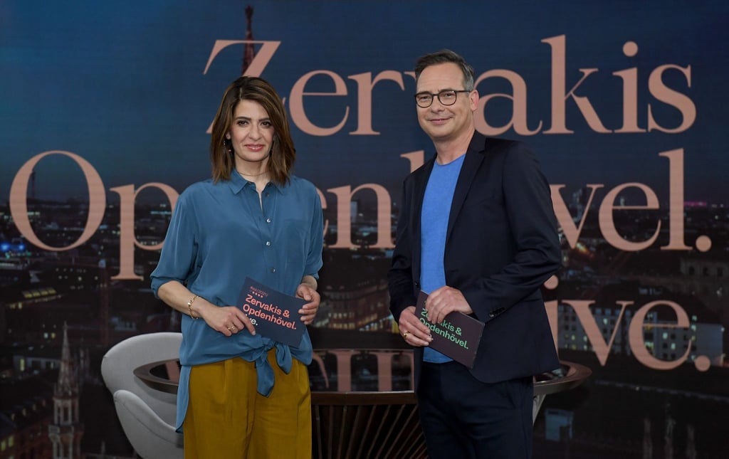 Die Moderatorin Linda Zervakis und der Moderator Matthias Opdenhövel im Studio: Das nach ihnen benannte Journal läuft aus.