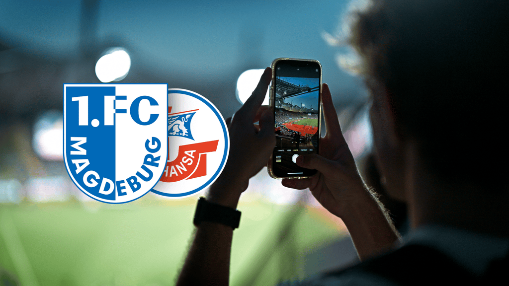 Videos von Stadionvloggern werden tausendfach im Internet geklickt. Auch beim Spiel des FCM gegen Hansa Rostock kann ein Stadionvlog erwartet werden.