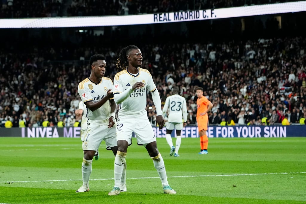 Real feierte einen deutlichen Sieg gegen Valencia.