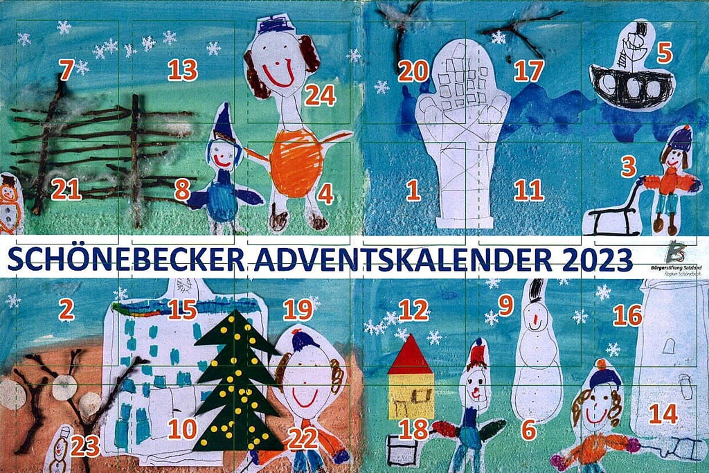 Die „Kleinen Strolche“ der Schönebecker Kita „Sonnenblume“ haben den ersten Schönebecker Adventskelander kreativ gestaltet. Die Bürgerstiftung Salzland verrät, warum der Kalender so besonders ist.