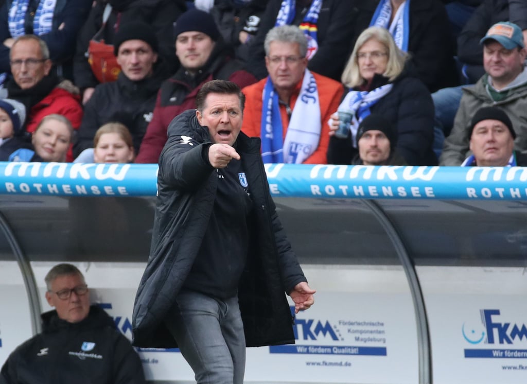 Durchlebt schwere Zeiten: FCM-Trainer Christian Titz.
