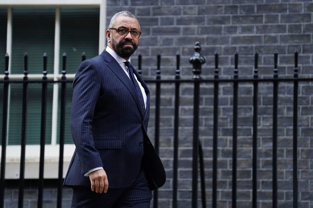 James Cleverly wechselt vom Außen- ins Innenministerium.