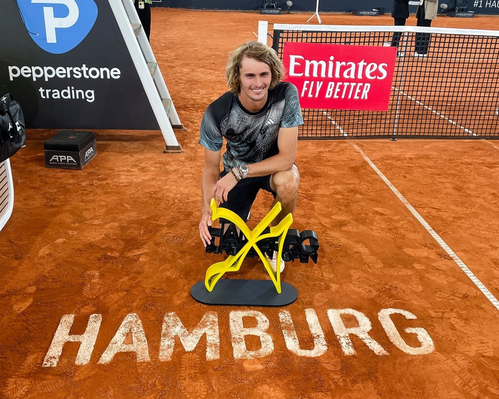 Nimmt auch 2024 am Turnier in Hamburg teil: Alexander Zverev.