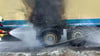 Durch das schnelle Eingreifen bei einem Reifenbrand an einem Lkw-Anhänger auf der A9 wurden Ladung und Anhänger gerettet.