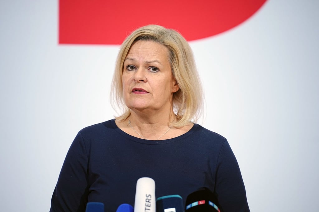 Nancy Faeser (SPD), Bundesministerin für Inneres und Heimat und Landesvorsitzende der SPD in Hessen.