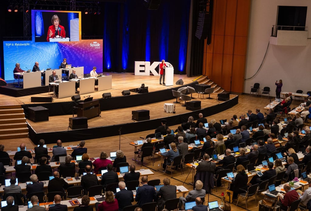 Die Synodentagung der Evangelischen Kirche in Deutschland endet heute in Ulm.