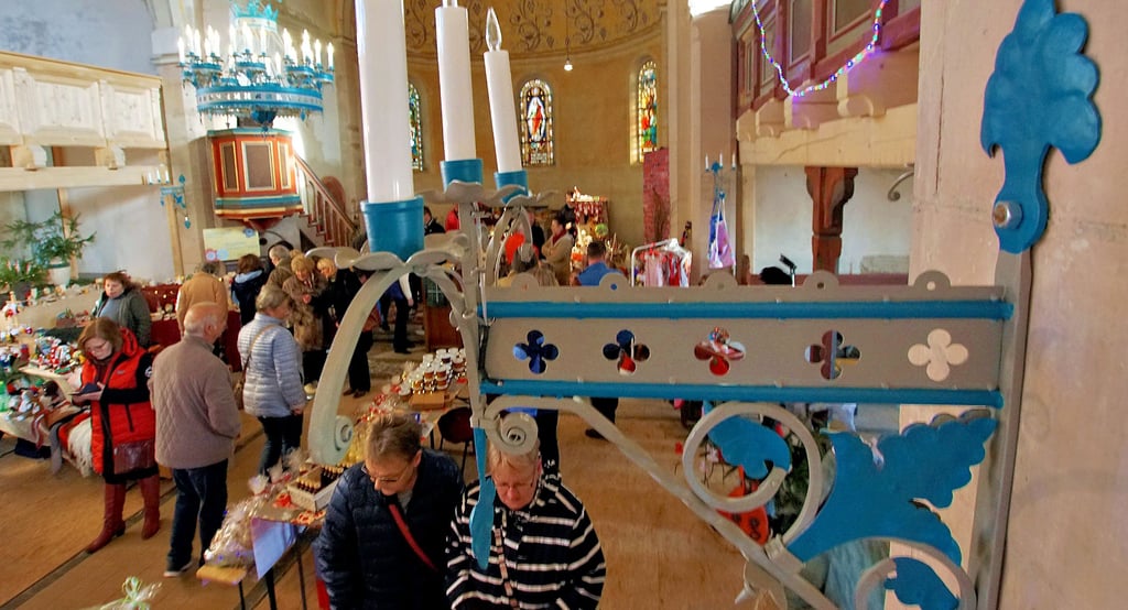 In und an der Wilslebener Dorfkirche gibt es am Sonnabend, 18. November, den 5. Wichtelmarkt.