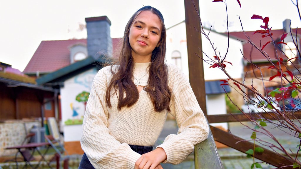 Lilly Marleen Mädel ist regelmäßig im Jugendklub auf dem Hof der Gewerke in Benndorf anzutreffen.