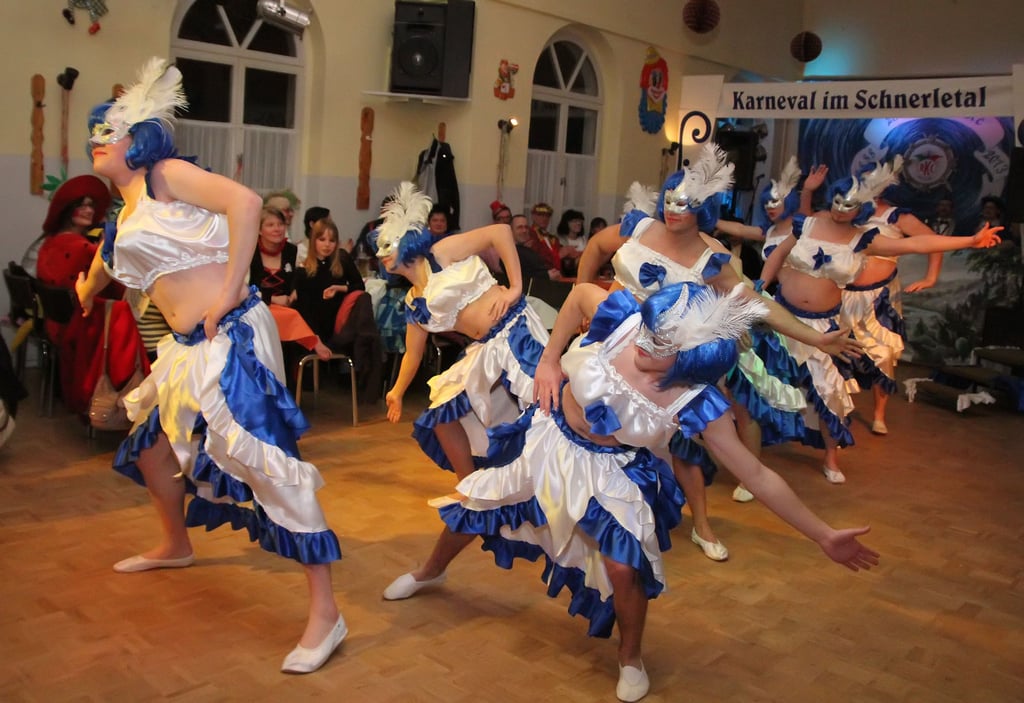 Schon in der Vergangenheit war das Männerballet eines der Glanzlichter beim Riestedter Karneval.