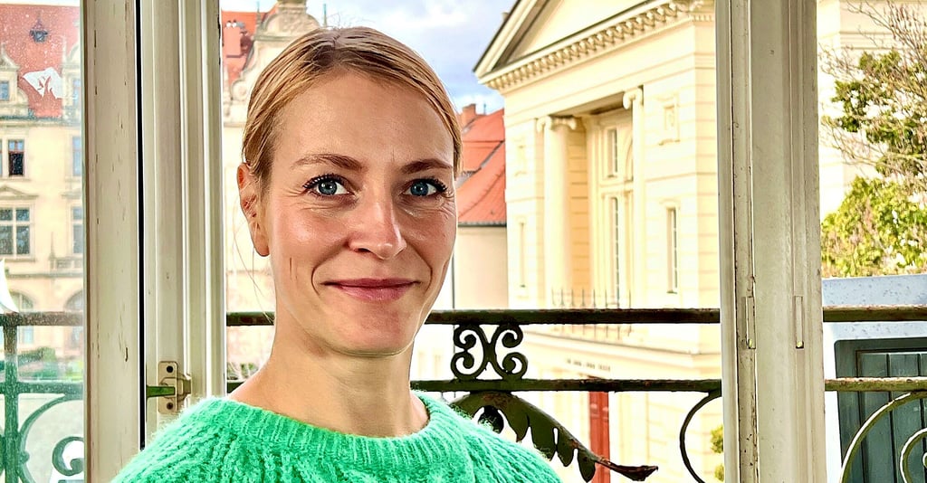 Ellen Brix aus Halle ist die neue Tanzpädagogin am Theater Bernburg.