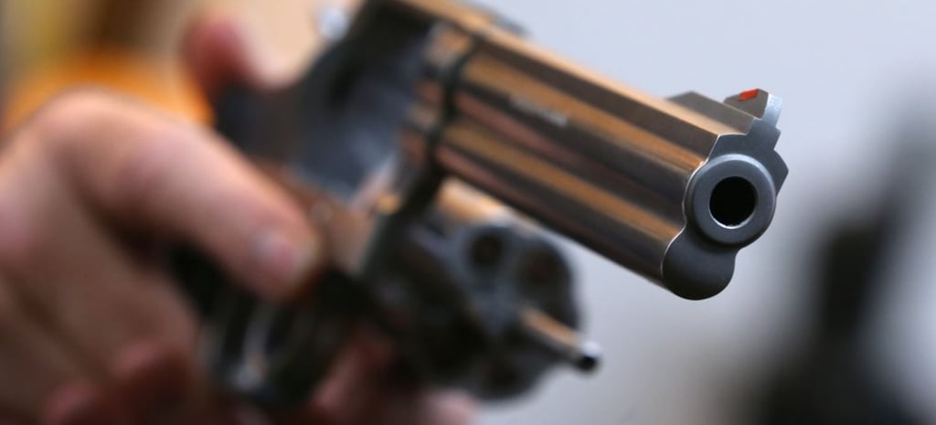 Ein Jugendlicher hat in Derenburg im Harz mit einer Schusswaffe das Küchenfenster eines Wohnhauses durchschlagen und wurde festgenommen. Symbolbild: