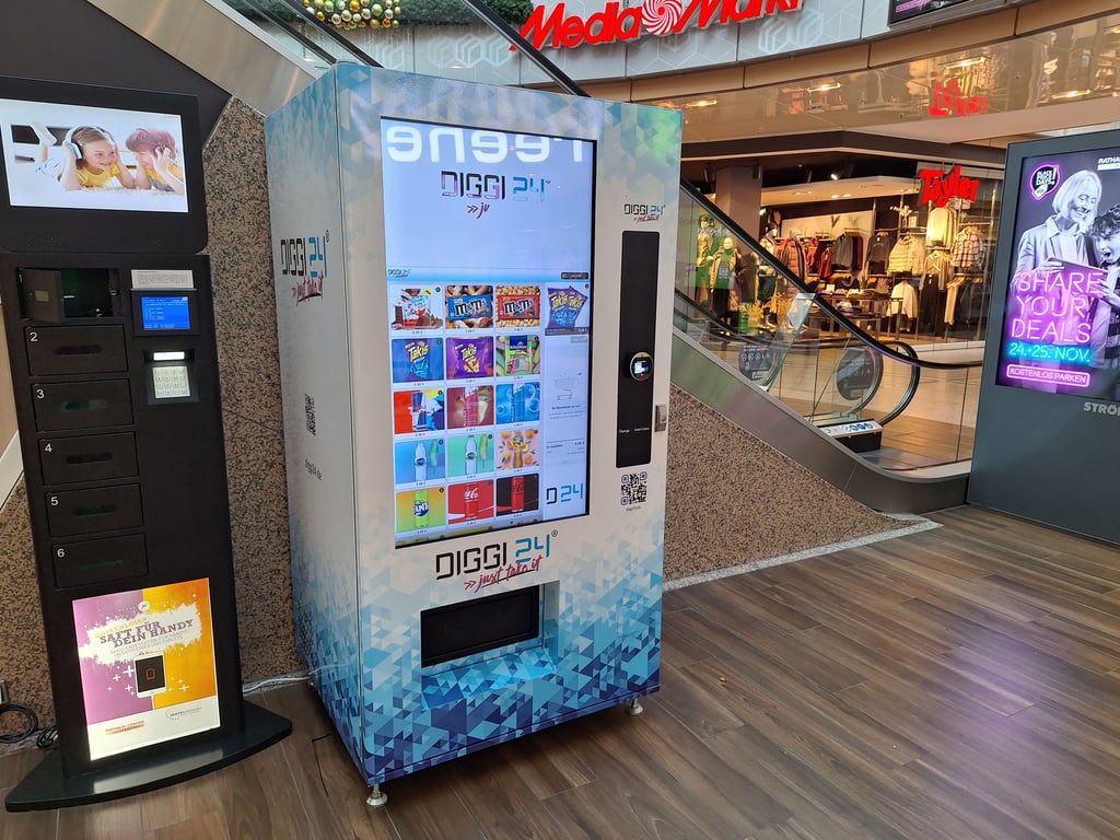 Dieser Automat im Dessauer Rathauscenter sorgt für Aufregung.
