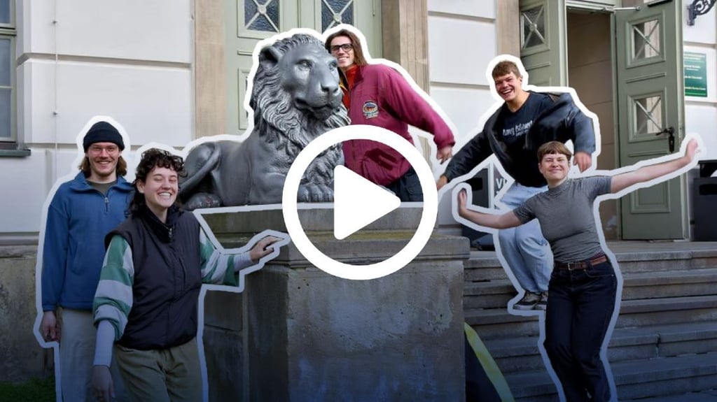 Der Haupteingang der Martin-Luther-Universität in Halle, wo rund 19.000 junge Leute studieren.