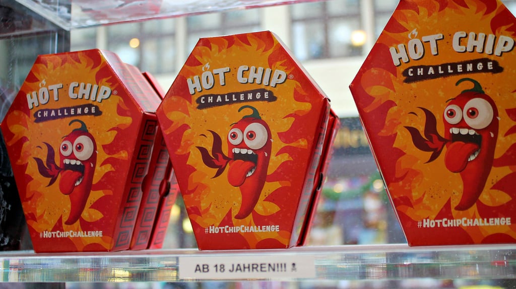 Im „Candy Dream“ in der Großen Uli ist das Schaufenster gut bestückt mit den superscharfen Chips. Käufer müssen mindestens 18 Jahre alt sein.