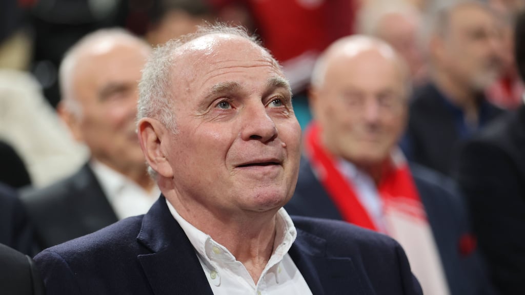 Uli Hoeneß beim FC Bayern.