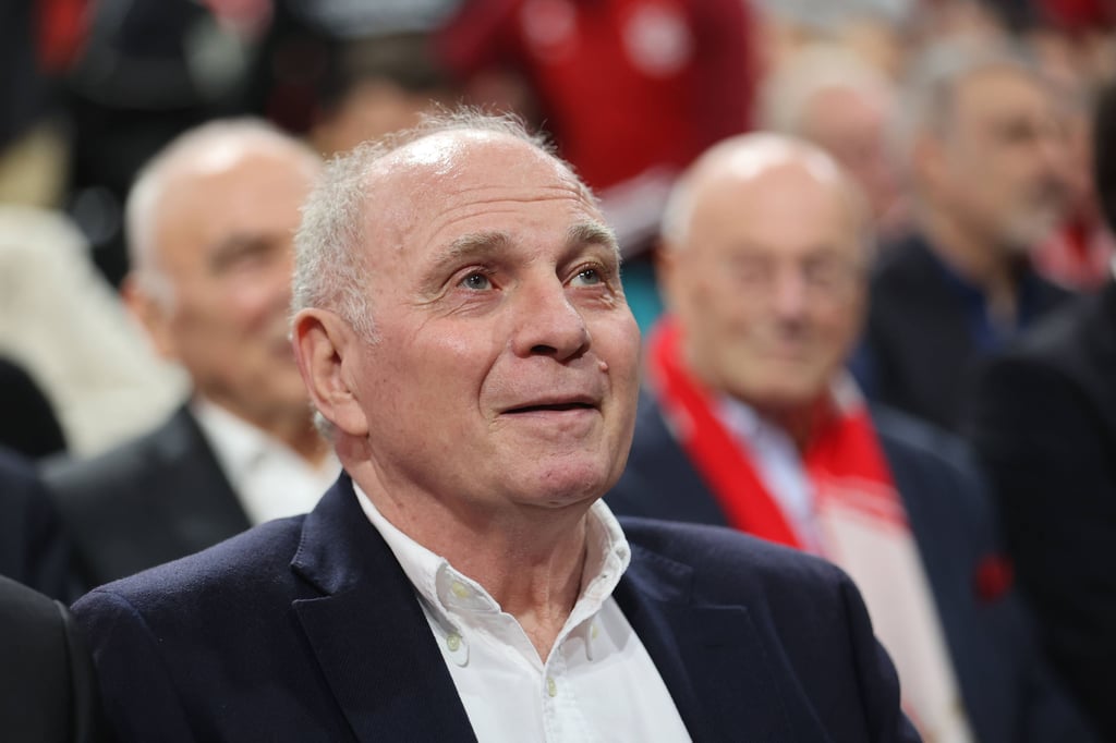Uli Hoeneß beim FC Bayern.