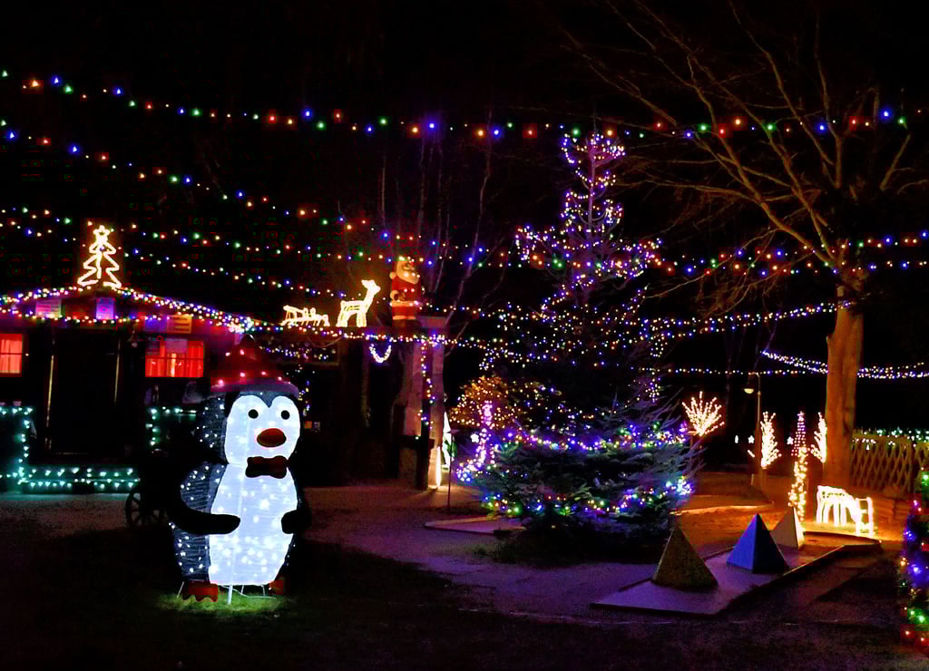 Die Minigolfanlage wird seit Jahren weihnachtlich geschmückt. Nun soll auch ein Markt geboten werden.