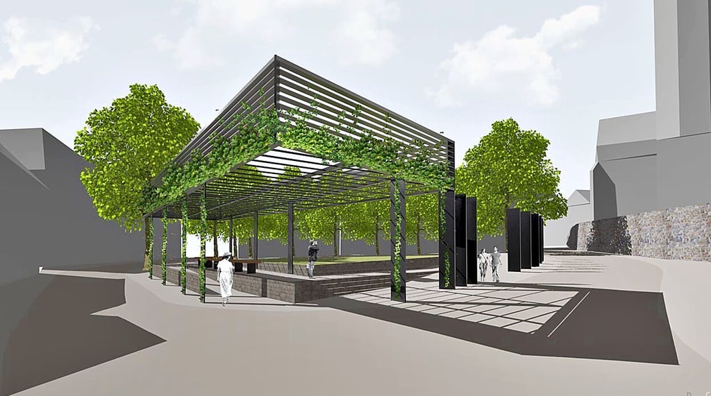 Das Weimarer Büro „RoosGrün“ hat Pläne für die Neugestaltung des Freyburger Gerichtskellerplatzes vorgelegt.