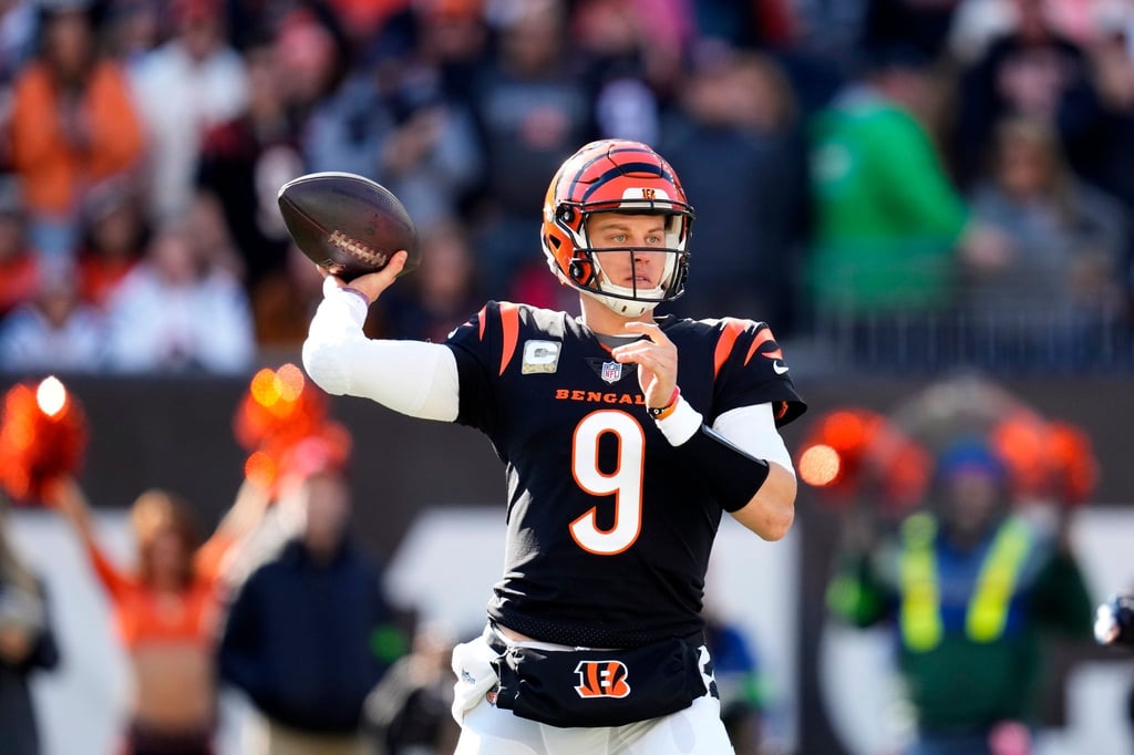 Bengals-Quarterback Joe Burrow fällt für den Rest der Saison aus.