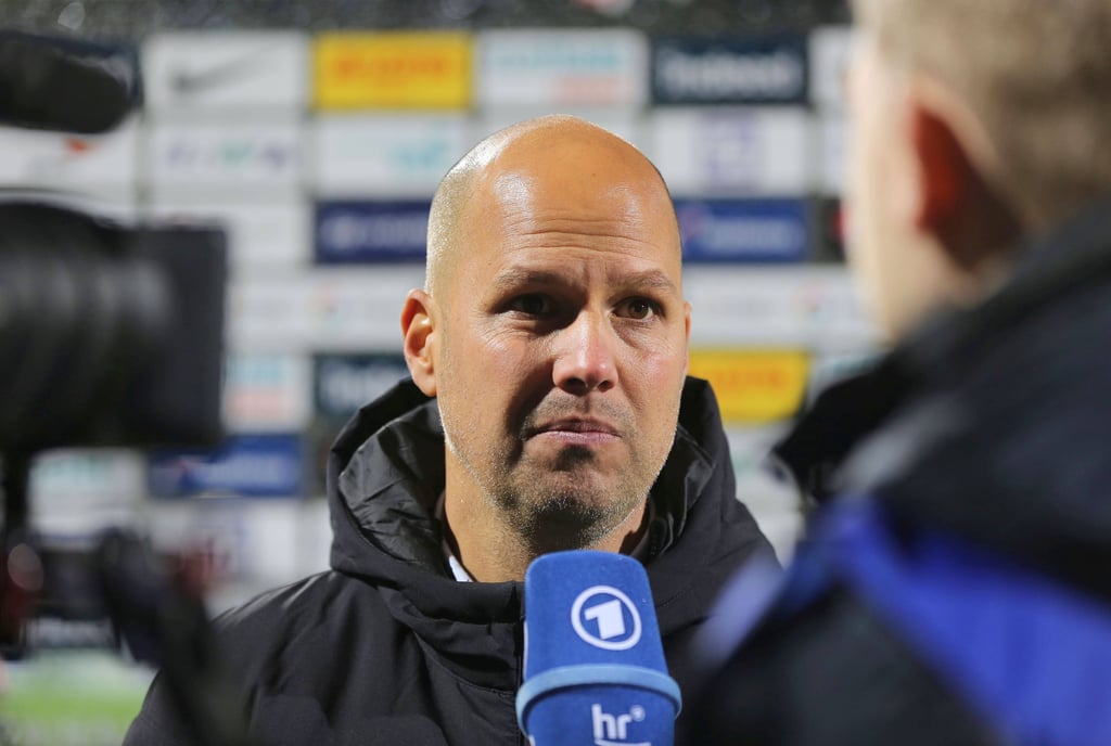 Leverkusens Trainer Robert de Pauw.