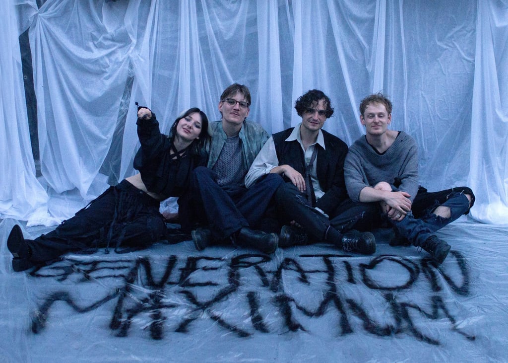 Sophie Löw (l-r), Christoph Kuhn, Johannes Blindhofer und Jakob Herber sind Culk.