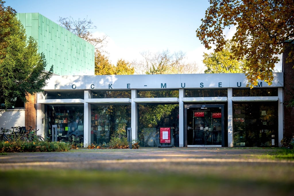 Blick auf den Eingang zum Focke-Museum in Bremen.